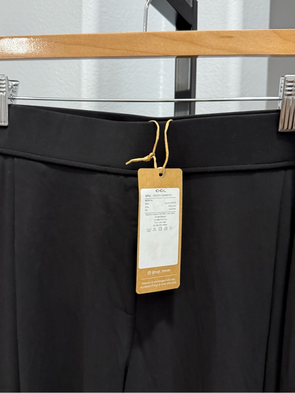 OGL Sandwashed Super Flowy Cropped Palazzo Leg Pant with Pockets Size 2XL - Picture 3 of 6